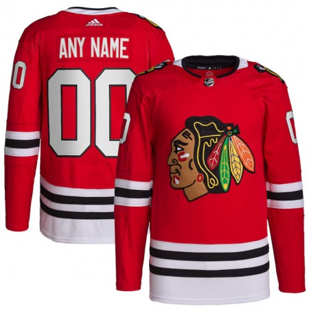 Men's Chicago Blackhawks Active Player Custom Red Stitched Hockey Jersey