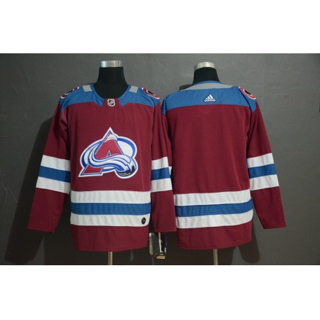 Men's Colorado Avalanche Burgundy Stitched NHL Jersey