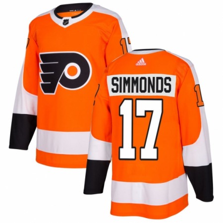 Men's Adidas Philadelphia Flyers #17 Wayne Simmonds Orange Stitched NHL Jersey