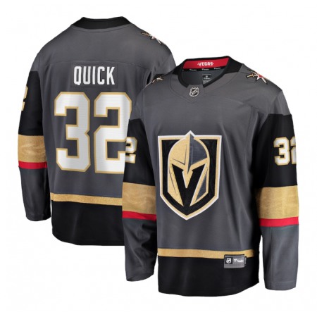 Men's Vegas Golden Knights #32 Jonathan Quick Gray Stitched Jersey