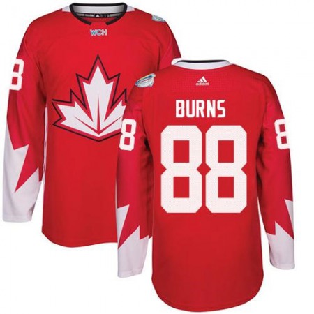 Team CA. #88 Brent Burns Red 2016 World Cup Stitched NHL Jersey