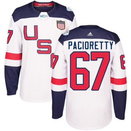 Team USA #67 Max Pacioretty White 2016 World Cup Stitched NHL Jersey