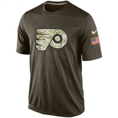 Men's Philadelphia Flyers Salute To Service Nike Dri-FIT T-Shirt