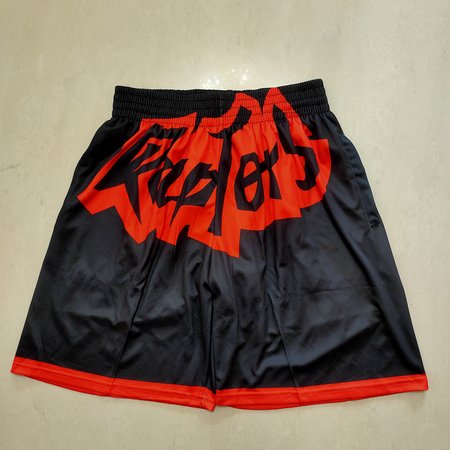 Toronto Raptors Black Shorts