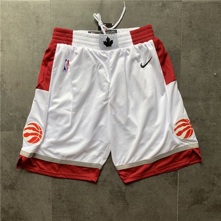 Toronto Raptors White Shorts