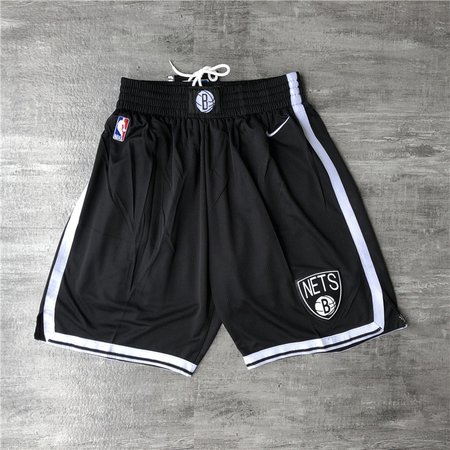 Brooklyn Nets Black Shorts