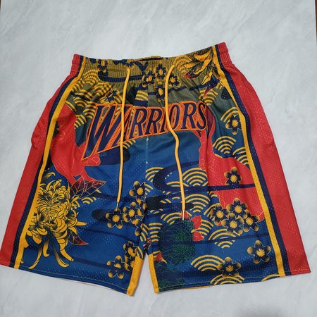 Golden State Warriors Blue Shorts